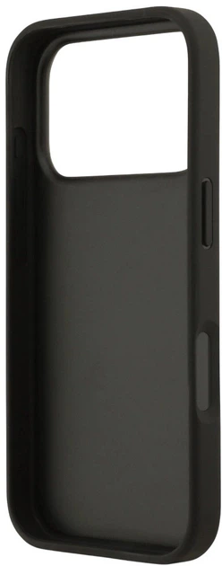 Панель Guess Grained Roses & Big 4G Logo для Apple iPhone 17 Pro Black (3666339490102) - зображення 6