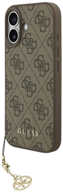 Панель Guess 4G Charms Collection MagSafe для Apple iPhone 17 Brown (3666339525613) - зображення 2