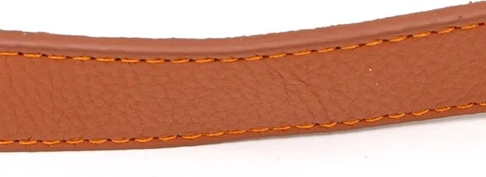 Obroża dla psów Paw Love skórzana S 35 x 1.5 cm Koniakowa (5714156139105) - obraz 2