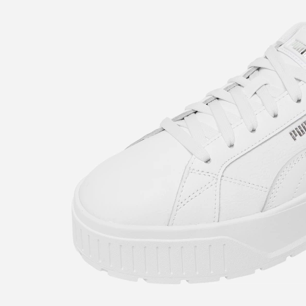 Женские кеды кожаные низкие Puma Karmen II L 39745602 5906751152492 40.5 26.5 см Белые (5906751152539) - изображение 8