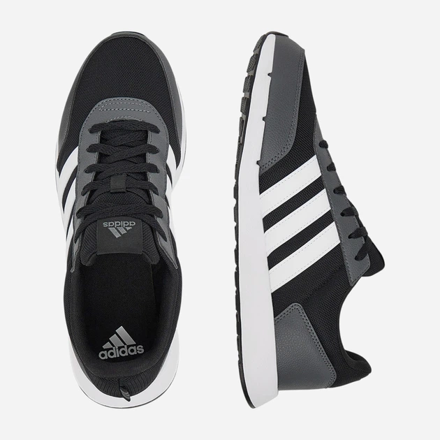 Мужские кроссовки Adidas Run50S IF1553 5903419557521 46 28.9 см Черные (5903419557576) - изображение 5