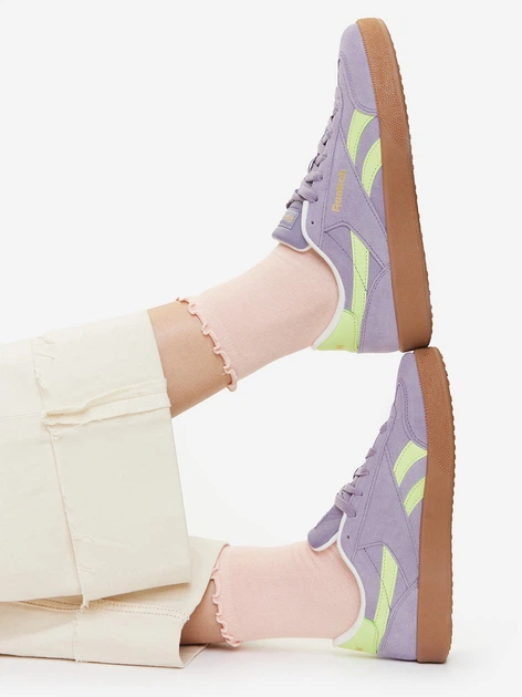 Женские кеды кожаные низкие Reebok Smash Edge 100220594 5905588903390 38 24.93 см Фиолетовые (5905588903420) - Фото 10 Женские кеды кожаные низкие Reebok Smash Edge 100220594 5905588903390 38 24.93 см Фиолетовые (5905588903420) - изображение 10