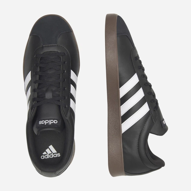 Мужские кеды низкие Adidas Vl Court Base ID3712 5905588223573 42.5 26.8 см Черные (5905588223672) - Фото 4 Мужские кеды низкие Adidas Vl Court Base ID3712 5905588223573 42.5 26.8 см Черные (5905588223672) - изображение 4