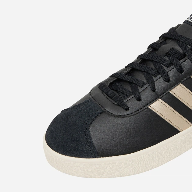 Женские кеды низкие Adidas Vl Court Base JQ3047 WB 5906751176603 38.5 24.3 см Черные (5906751176627) - изображение 7