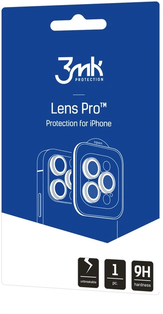 Szkło hartowane 3MK Lens Protection Pro do Apple iPhone 17 Pro / 17 Pro Max Grey (5903108670036) - obraz 8