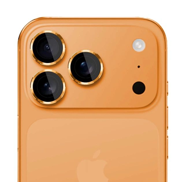 Szkło hartowane 3MK Lens Protection Pro do Apple iPhone 17 Pro / 17 Pro Max Orange (5903108670050) - obraz 7