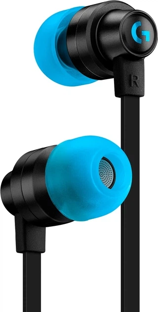 Навушники Logitech G333 ігрові чорні (981-000924) - Фото 1 Навушники Logitech G333 ігрові чорні (981-000924) - зображення 1