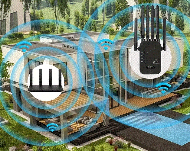 Усилитель сигнала Wi-Fi для роутера Wi-Fi репитер - Фото 4 Усилитель сигнала Wi-Fi для роутера Wi-Fi репитер - изображение 4