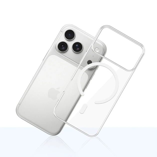 Панель 3MK EverClear MagCase для Apple iPhone 17 Pro Max Clear (5903108664103) - зображення 5