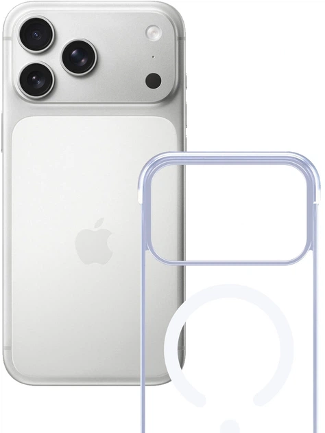 Панель 3MK Just20g MagCase для Apple iPhone 17 Pro Clear (5903108664899) - зображення 2