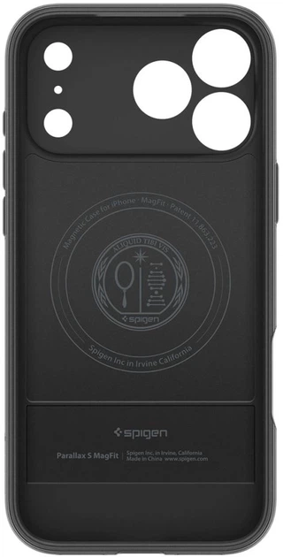 Панель Spigen Parallax "S" MagSafe для Apple iPhone 17 Pro Black (8800283310931) - зображення 5