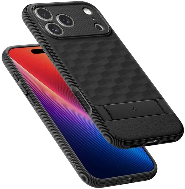 Панель Spigen Parallax "S" MagSafe для Apple iPhone 17 Pro Black (8800283310931) - зображення 8