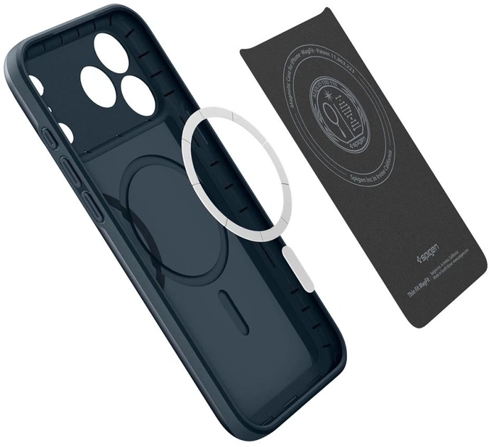 Панель Spigen Parallax "S" MagSafe для Apple iPhone 17 Pro Max Navy Blue (8800283314090) - зображення 9