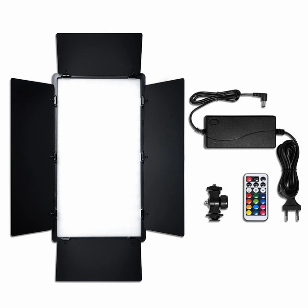 Лампа відеосвітло LED U800E RGB для фотографів та відеографів 960 світлодіодів колірна температура 3200K-6500K - Фото 8 Лампа відеосвітло LED U800E RGB для фотографів та відеографів 960 світлодіодів колірна температура 3200K-6500K - зображення 8