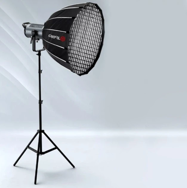 Комплект Soft Box 90см с прожектором Tolifo KW200B Pro для фотосъемки и видеосъемки с дистанционным управлением 200W - Фото 2 Комплект Soft Box 90см с прожектором Tolifo KW200B Pro для фотосъемки и видеосъемки с дистанционным управлением 200W - изображение 2