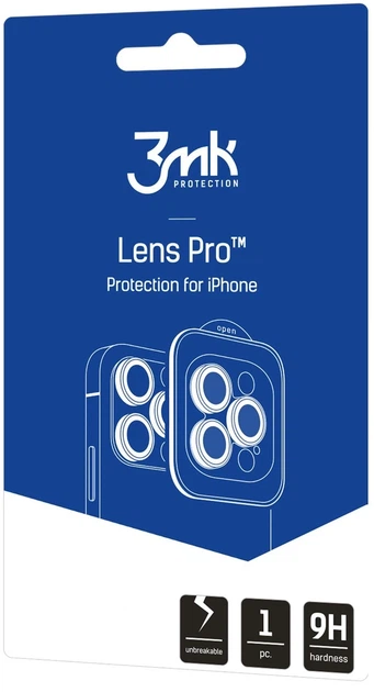 Szkło hartowane 3MK Lens Protection Pro do Apple iPhone 17 Pro /17 Pro Max Colorful (5903108664233) - obraz 8