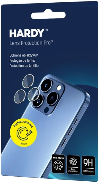 Szkło hartowane 3MK HARDY Lens Protection Pro do Apple iPhone 17 Pro /17 Pro Max Silver (5903108664295) - obraz 10