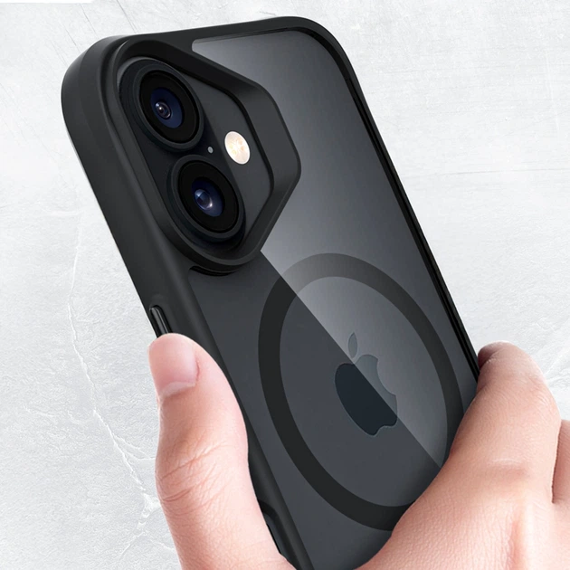 Панель 3MK Satin Armor MagCase для Apple iPhone 17 Black (5903108664509) - зображення 8