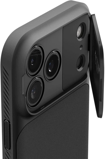 Панель Spigen Optik Armor MagSafe для Apple iPhone 17 Pro Max Black (8800283310290) - зображення 8