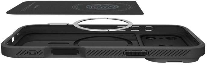 Панель Spigen Optik Armor MagSafe для Apple iPhone 17 Pro Black (8800283310825) - зображення 10