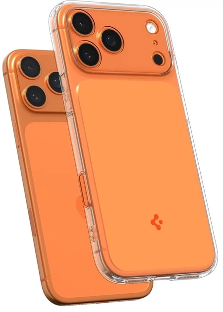 Панель Spigen Thin Fit MagSafe Case для Apple iPhone 17 Pro Max Clear Orange (8800283316063) - зображення 6