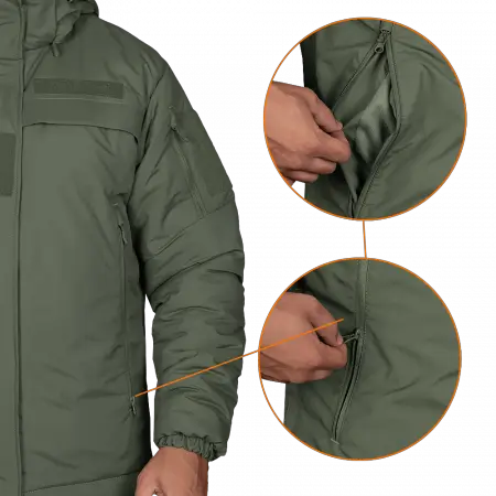 Тактическая теплая мужская куртка Patrol System 3.0 Оливковый 4XL (AI1740) - изображение 7