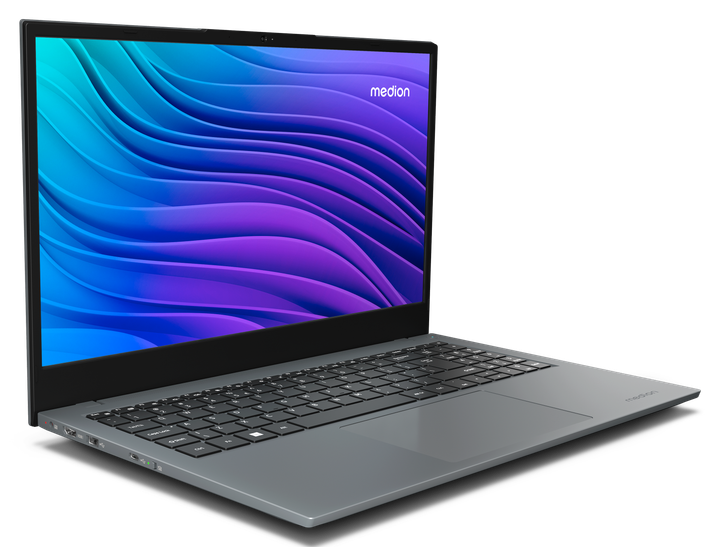 Ноутбук 15.6" Medion (Lenovo Group) Akoya E15433 | Intel Core i7-1255U | IPS (1920x1080) FullHD | RAM 16 ГБ | SSD NVME 1 ТБ | Intel Iris Xe Graphics | АКБ до10 годин | Win11 (4965) - Уцінка - зображення 3