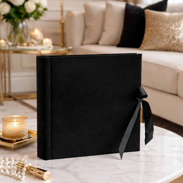 Фотоальбом 40 черных стр. 25x25см GEDEON DBCSS20 VELVET ONYX (B) - изображение 3