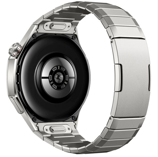 Титановий ремінець з геометричними гранями для Huawei Watch GT 5 Pro (Quick Release), Срібний - Фото 3 Титановий ремінець з геометричними гранями для Huawei Watch GT 5 Pro (Quick Release), Срібний - зображення 3