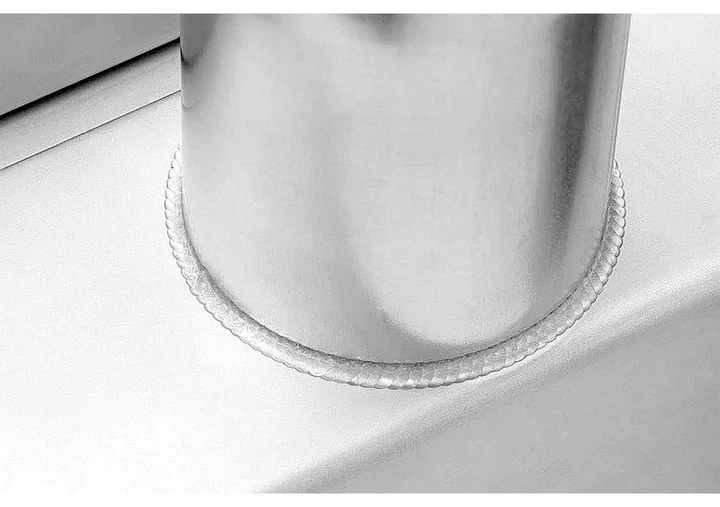 Трап лінійний Fala Brick 75350 настінний 30 см неіржавка сталь (5906083032059) - зображення 6