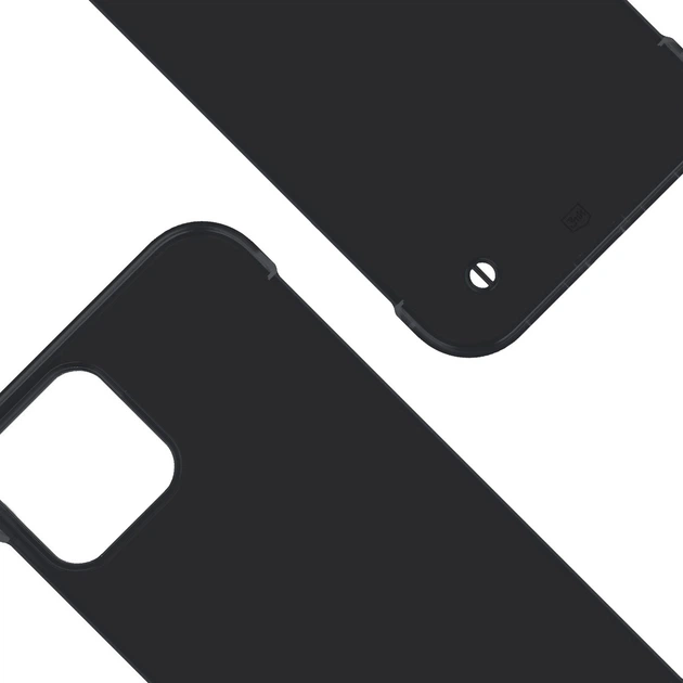 Etui plecki 3MK Just20g Matt Case do Apple iPhone 15 Matte Black (5903108609883) - obraz 3