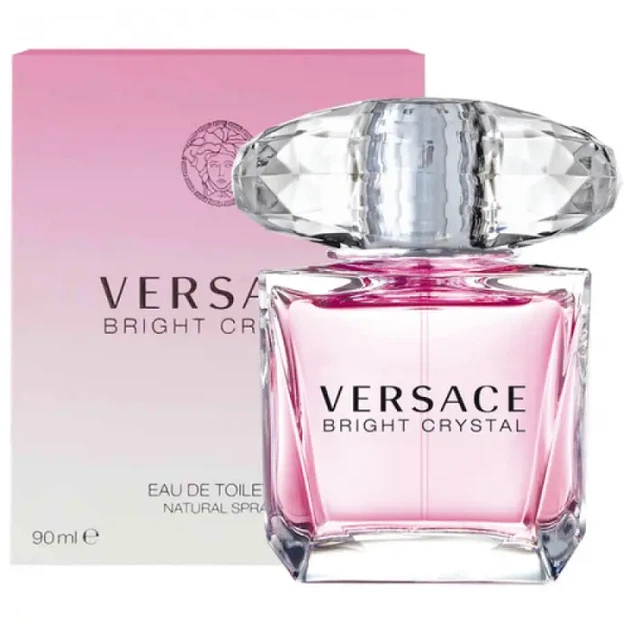Туалетна вода для жінок VERSACE BRIGHT CRYSTAL 90мл - Фото 1 Туалетна вода для жінок VERSACE BRIGHT CRYSTAL 90мл - зображення 1
