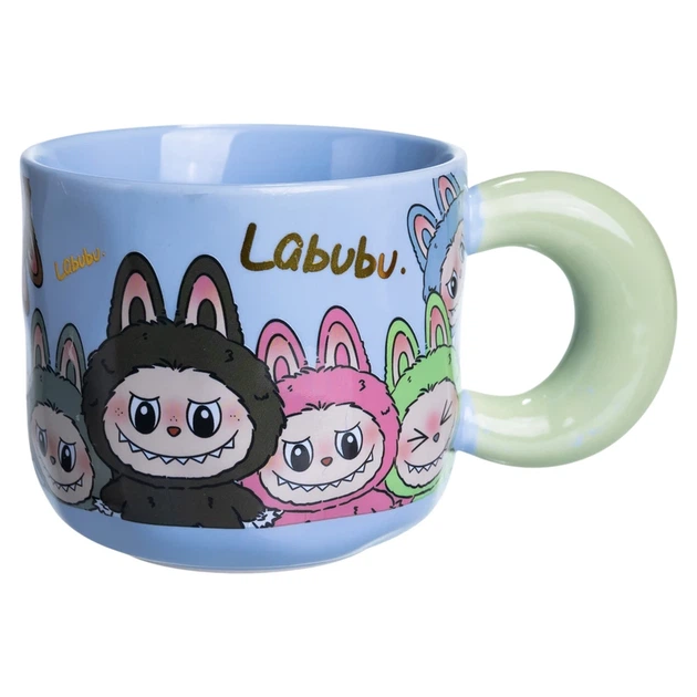 Чашка порцелянова Labubu 400 (мл) подарункова кружка прикольна чашка для дітей на подарунок FM-22D - изображение 3
