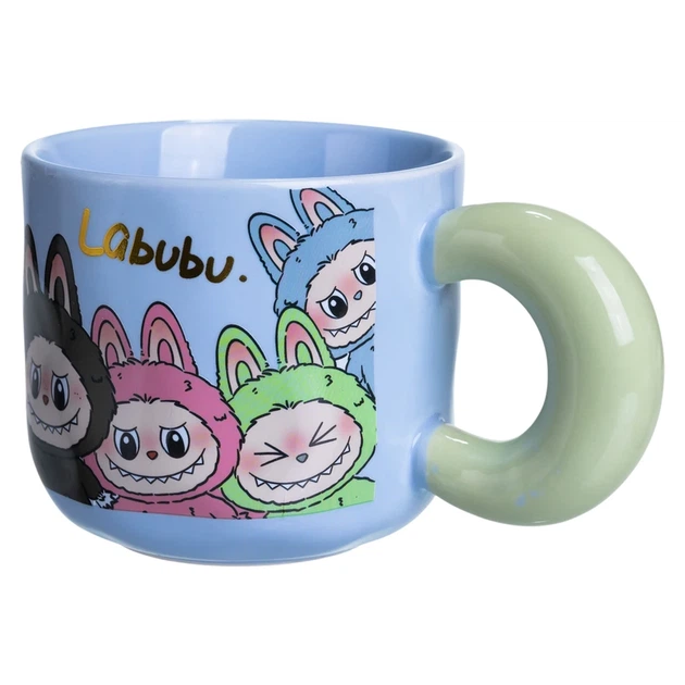 Чашка порцелянова Labubu 400 (мл) подарункова кружка прикольна чашка для дітей на подарунок FM-22D - изображение 4