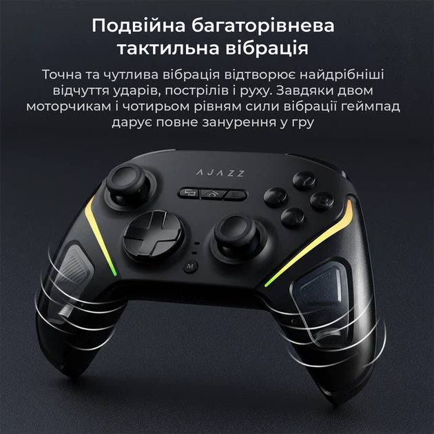 Бездротовий геймпад Ajazz GP100 Black (GP100-B) - зображення 10