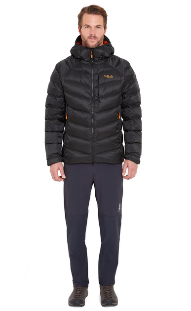Куртка чоловіча зимова Rab Glaceon Pro Jacket, Antracite, M (RB QDE-68-ANT-MED) - Фото 5 Куртка чоловіча зимова Rab Glaceon Pro Jacket, Antracite, M (RB QDE-68-ANT-MED) - зображення 5