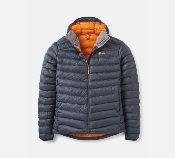 Куртка чоловіча зимова Rab Cirrus Alpine Jacket, Beluga, M (RB QIP-25-BEL-MED) - Фото 1 Куртка чоловіча зимова Rab Cirrus Alpine Jacket, Beluga, M (RB QIP-25-BEL-MED) - зображення 1