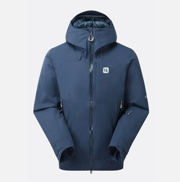 Куртка мужская горнолыжная мембранная Rab Khroma Diffract Jacket, Tempest Blue, L (RB QIP-37-TMB-LRG) - Фото 1 Куртка мужская горнолыжная мембранная Rab Khroma Diffract Jacket, Tempest Blue, L (RB QIP-37-TMB-LRG) - изображение 1