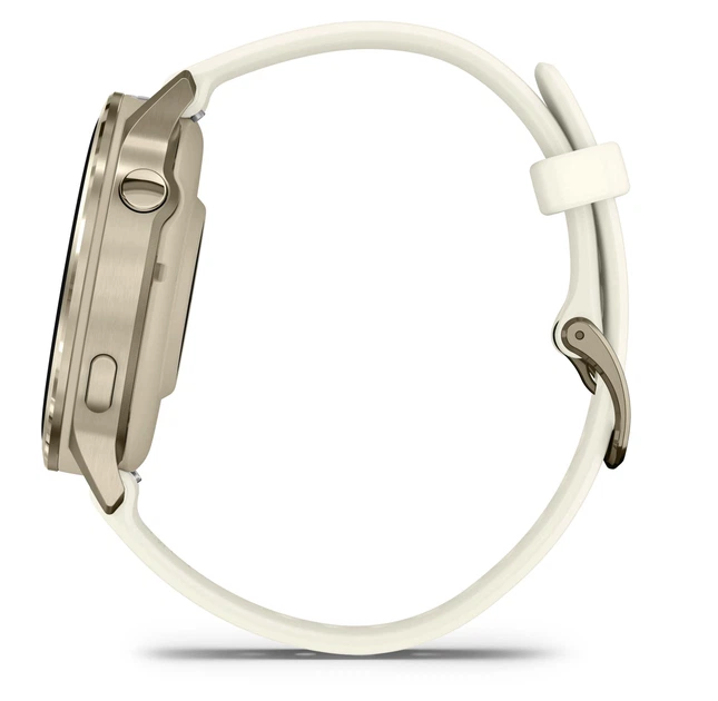 Смарт-годинник Garmin Venu 4 41 mm Lunar Gold with Bone Silicone Band (010-03013-00/40) - изображение 4