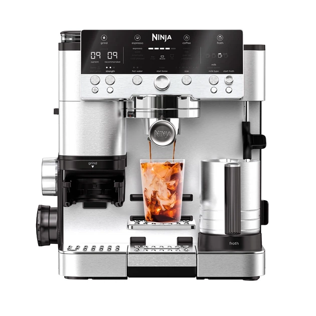 Ріжкова кавоварка еспресо NINJA Luxe Cafe Essential ES601EU - изображение 6
