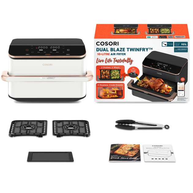 Мультипіч Cosori Dual Blaze TwinFry CAFTF101SWEUR - изображение 8