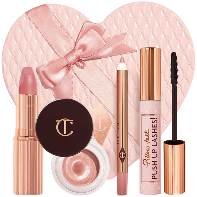メイクセット Charlotte tilbury など Подарочный набор косметики Charlotte Tilbury Pillow Talk Icons On