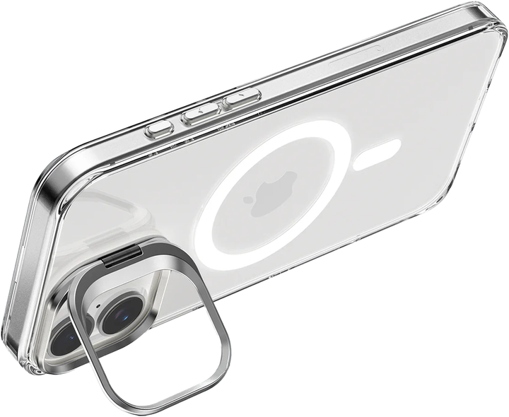 Панель Guan Founder Mag Glass для Apple iPhone 16 Plus Transparent-White (GA-MAGCS-IP24-SLS67WHT) - зображення 2