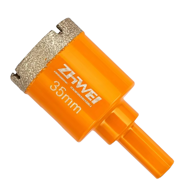 Коронка алмазна по керамограніту Zhiwei Strong 35 мм - зображення 3