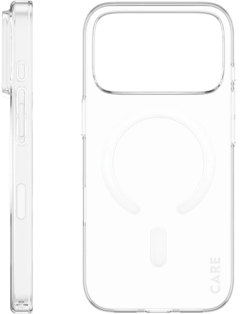 Панель CARE by PanzerGlass SL1M MagSafe для Apple iPhone 17 Pro Max Transparent (5715685035371) - зображення 2