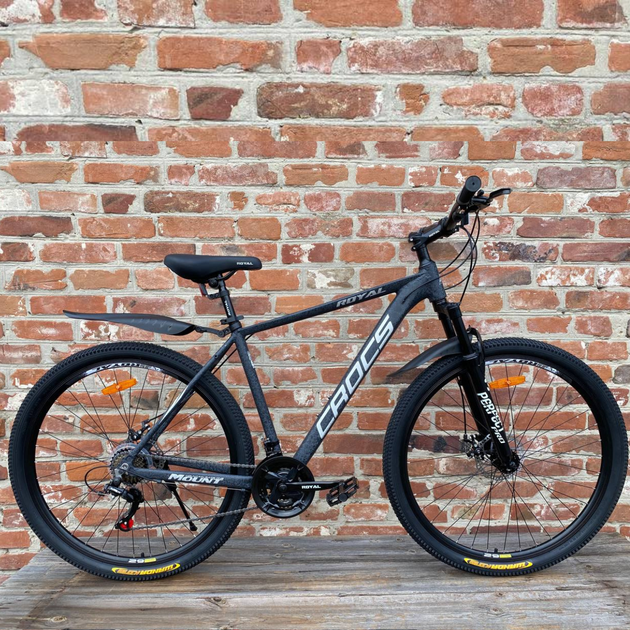 Велосипед Royal 27,5" CROCS (рама-17") SHIMANO черный (молотковий) 2025 года - изображение 2