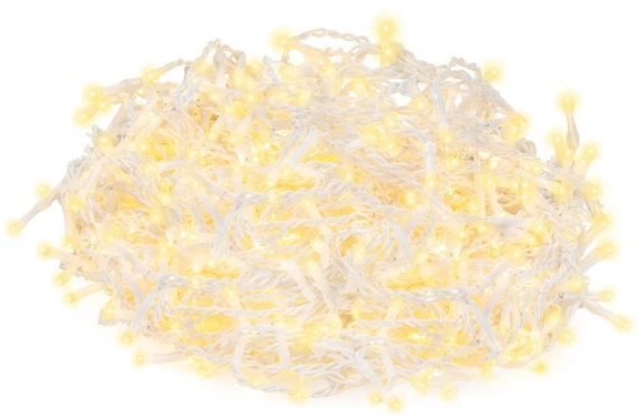 Lampki Springos Kurtyna Sople 500 LED 20 m (5907719410692) - obraz 3