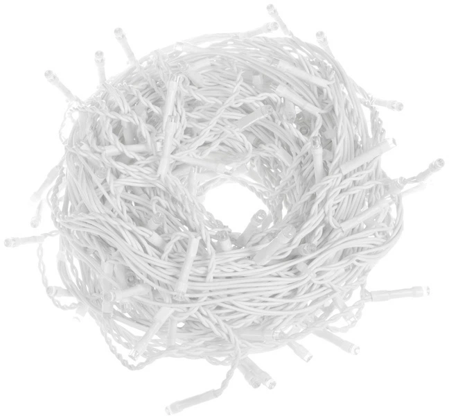 Lampki Springos Kurtyna Sople 500 LED 20 m (5907719425498) - obraz 4