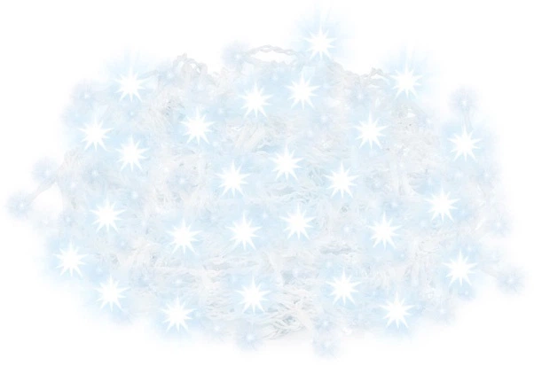 Lampki Springos Kurtyna Sople Flash 500 LED 20 m (5907719464343) - obraz 3