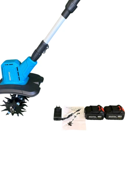 Культиватор акумуляторний KRAFFTEC 48V Li‑ion ручний, 2 акумулятори, синій - Фото 12 Культиватор акумуляторний KRAFFTEC 48V Li‑ion ручний, 2 акумулятори, синій - зображення 12